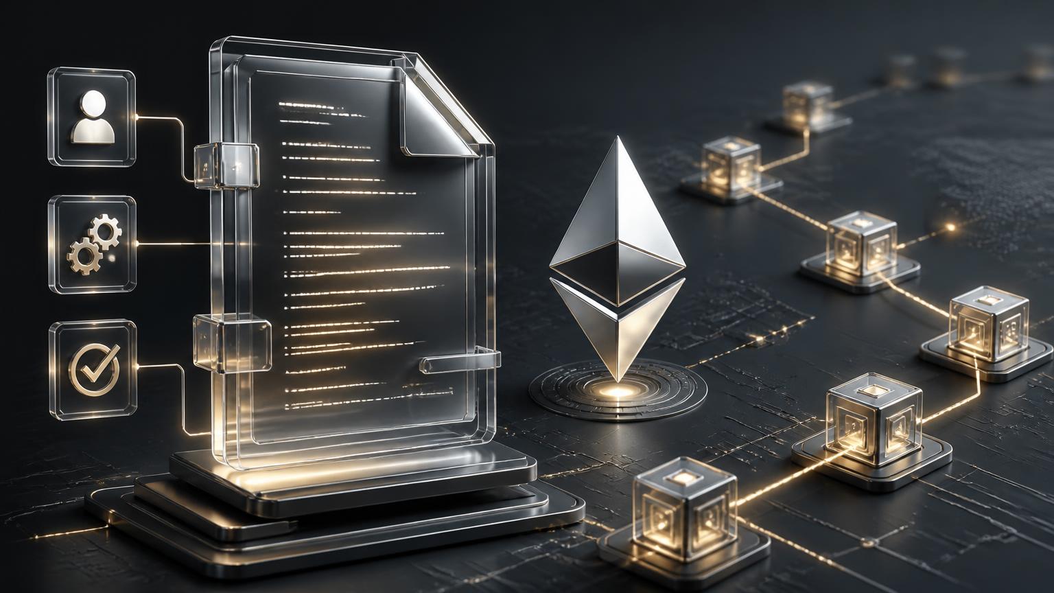 Programmable smart-contract modules connected to the Ethereum network